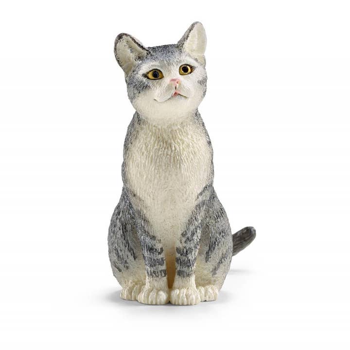Cat, Sitting Farm Animal Toy for wholesale by Schleich