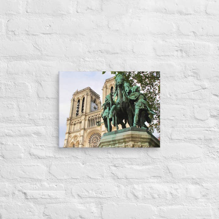 Monmouth Paragon - Wholesale Art Print - Shaded Statue Canvas Prints6