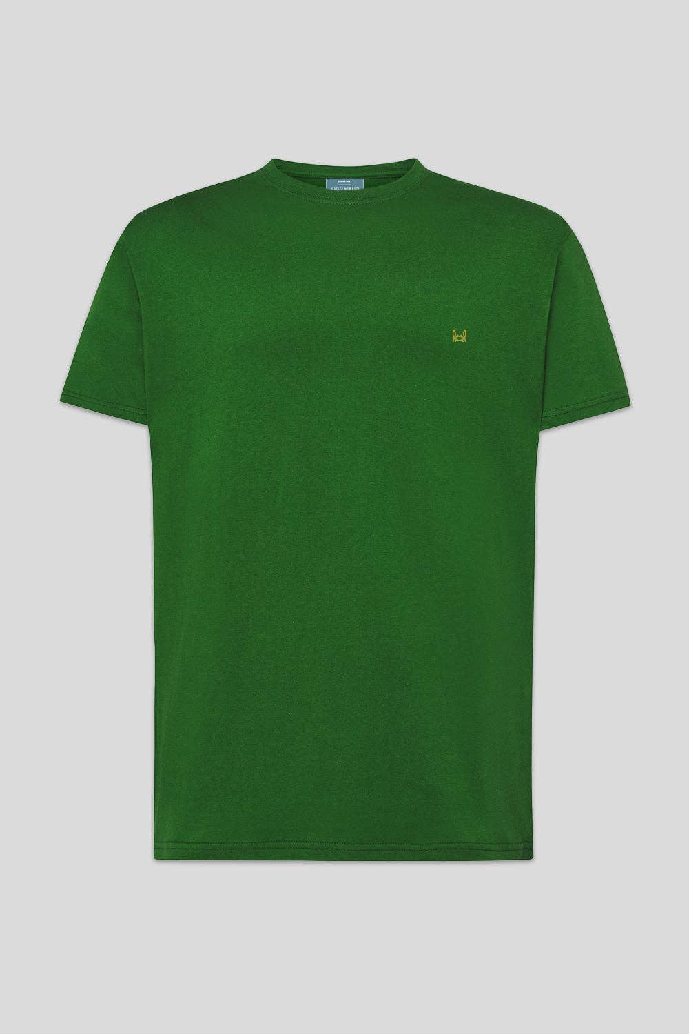 Custi Mikelo: Men's Clothing & Christmas Gifts - Wholesale T-shirt - Heren - Basic T-shirt in olijfgroen8