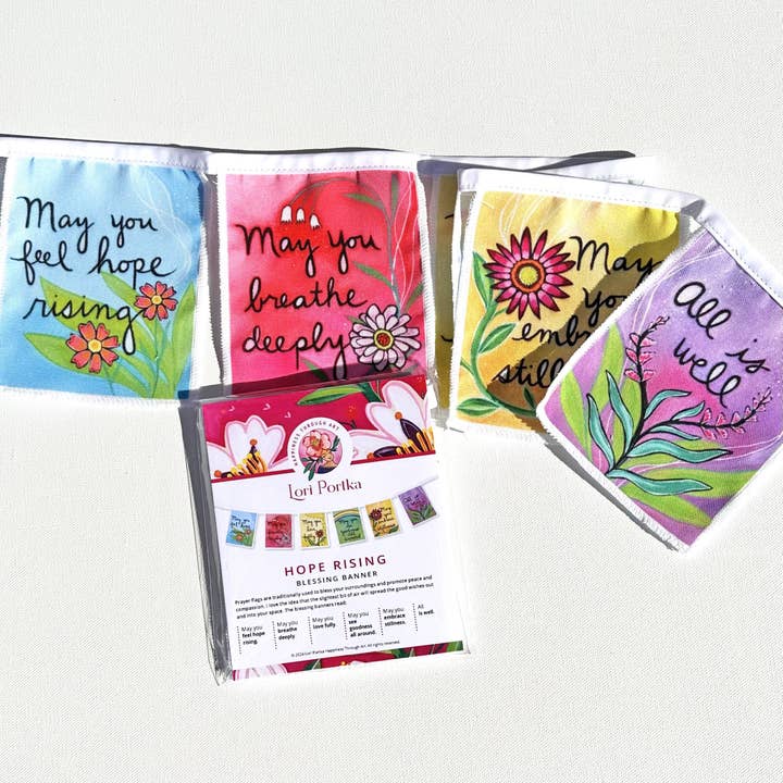 Lori Portka - Happiness Through Art - Wholesale Banner - Hope Rising Cloth Banner