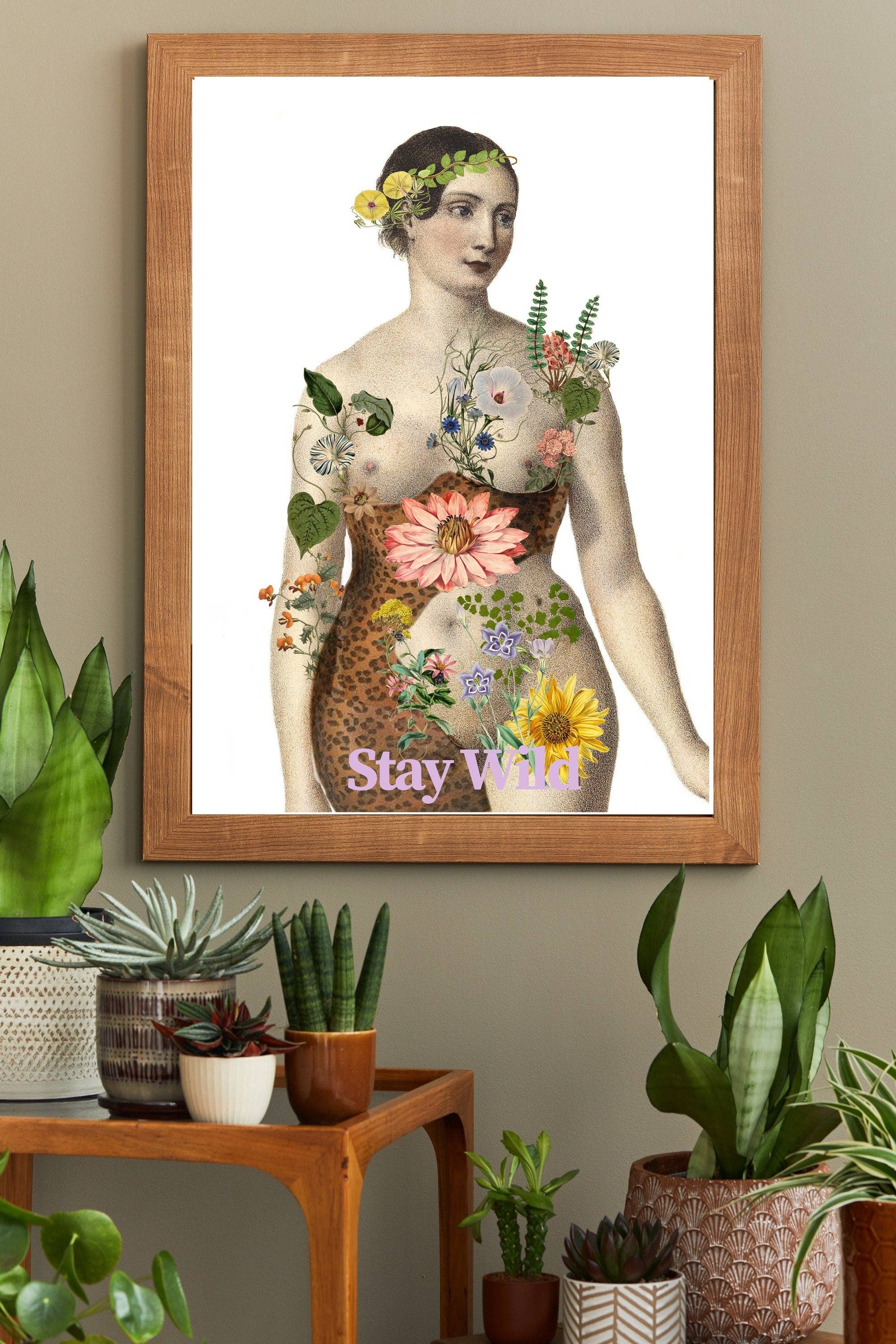 PRRINT! - Wholesale Art Print - Feminist Art Stay Wild Woman7