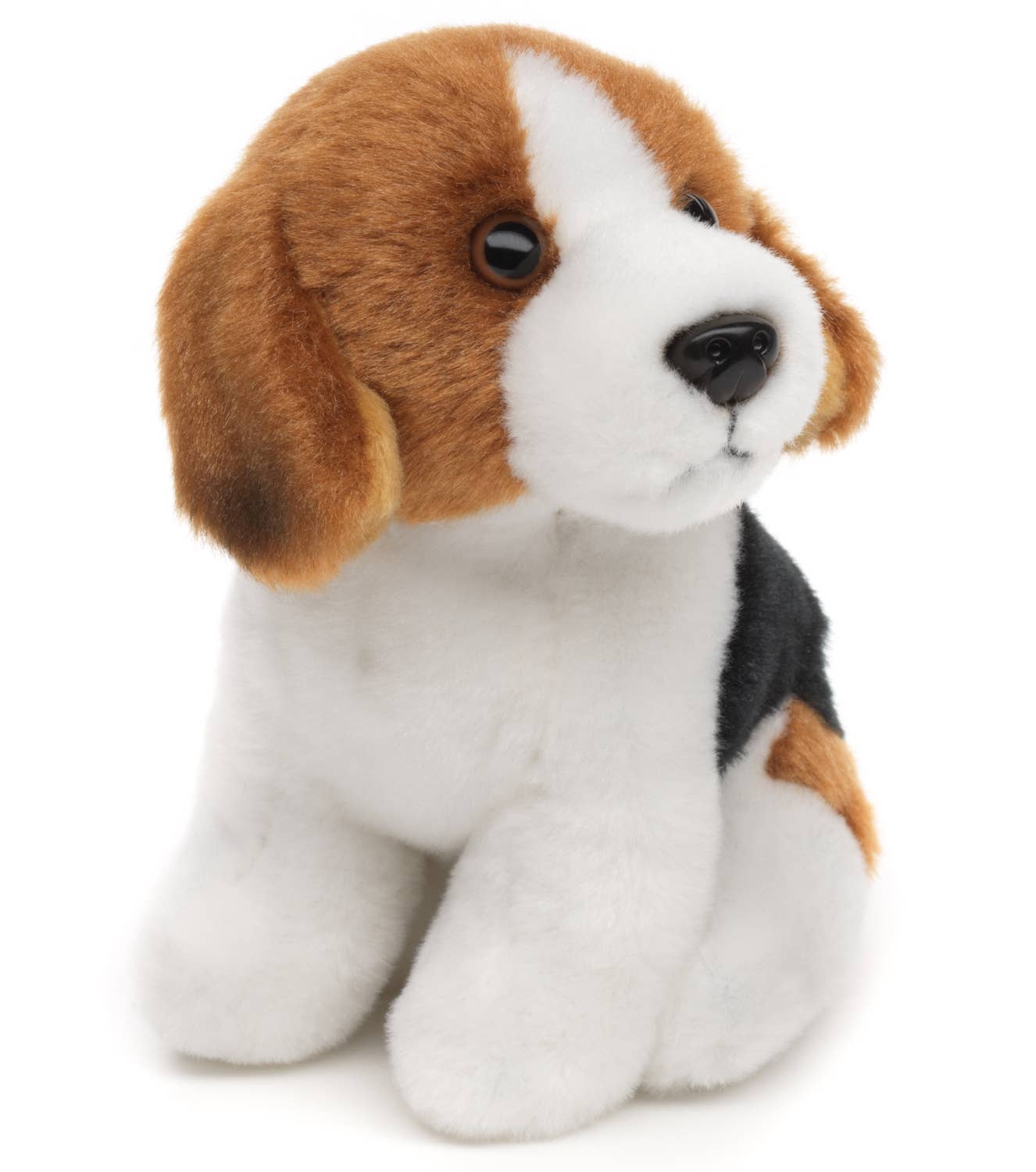 Uni Toys - Wholesale Stuffed/Plush Toy - Kids & Baby - Beagle Plushie, sitting - 12 cm (height) - cuddly/plush toy1