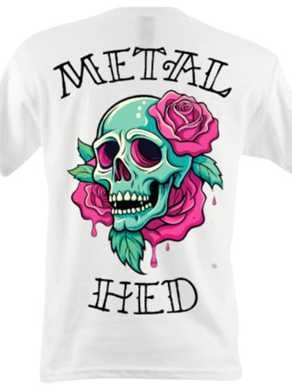 Rose Tattoo Tee for wholesale by Mini Metalhedz