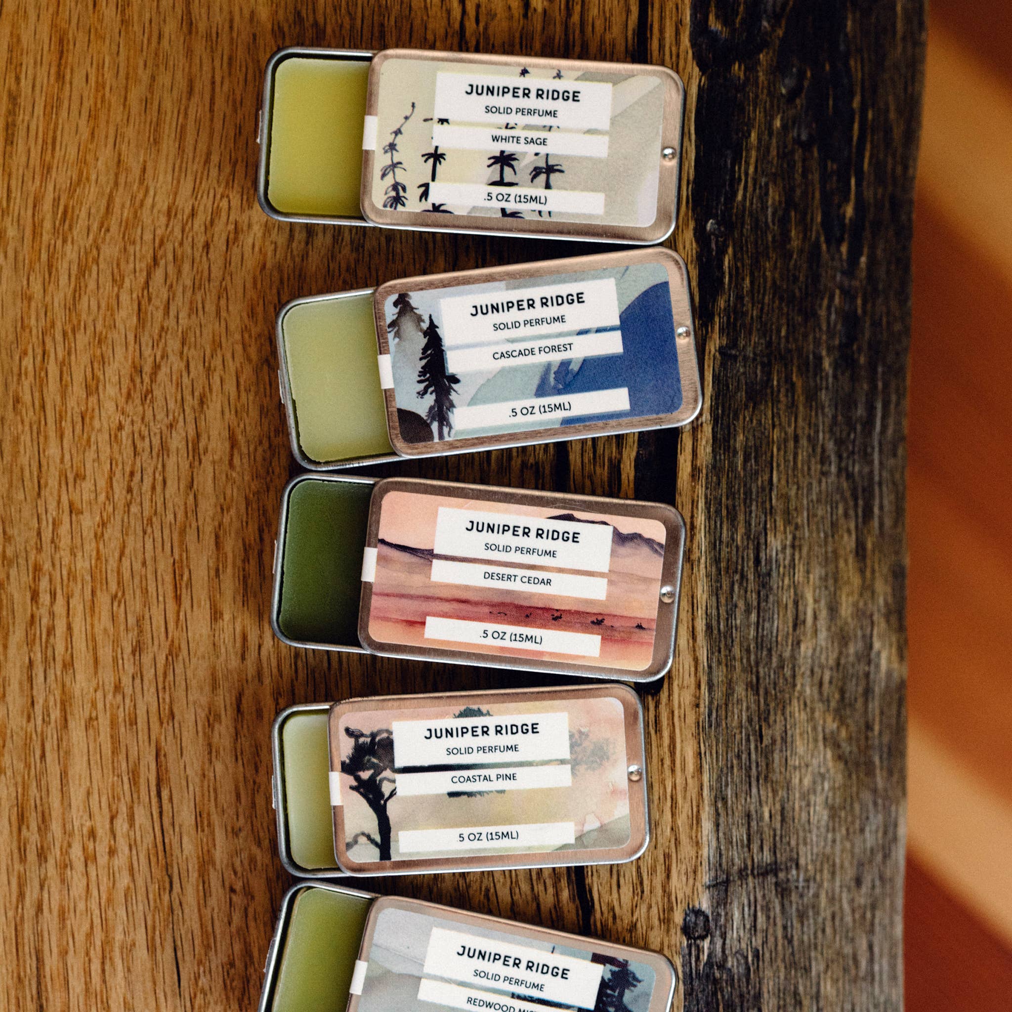 Juniper Ridge – Großhandel Feste Parfüms – Cascade Forest festes Parfum2