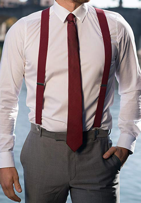 Massi Morino - Wholesale Belt - Men's - Massi Morino® suspenders for men made of genuine leather6