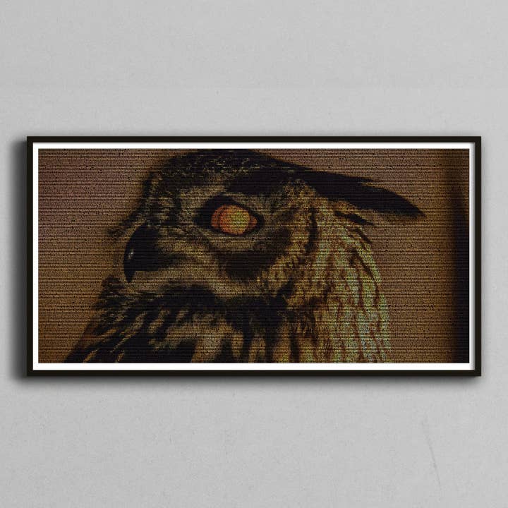 Blade Runner - Manuskript Art Print - Tyrells Ugle for engroshandel hos Robotic Ewe