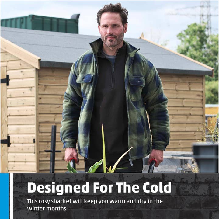 TuffStuff Workwear - Wholesale Shirt Jacket/Shacket - Men’s - Fort Portman Shacket - Microfleece, Padded, Fleece Lined6