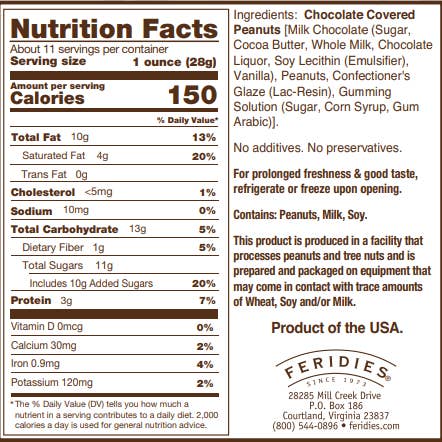 FERIDIES - Wholesale Nuts - Trio Snack Gift Set Virginia Peanuts and Confections3