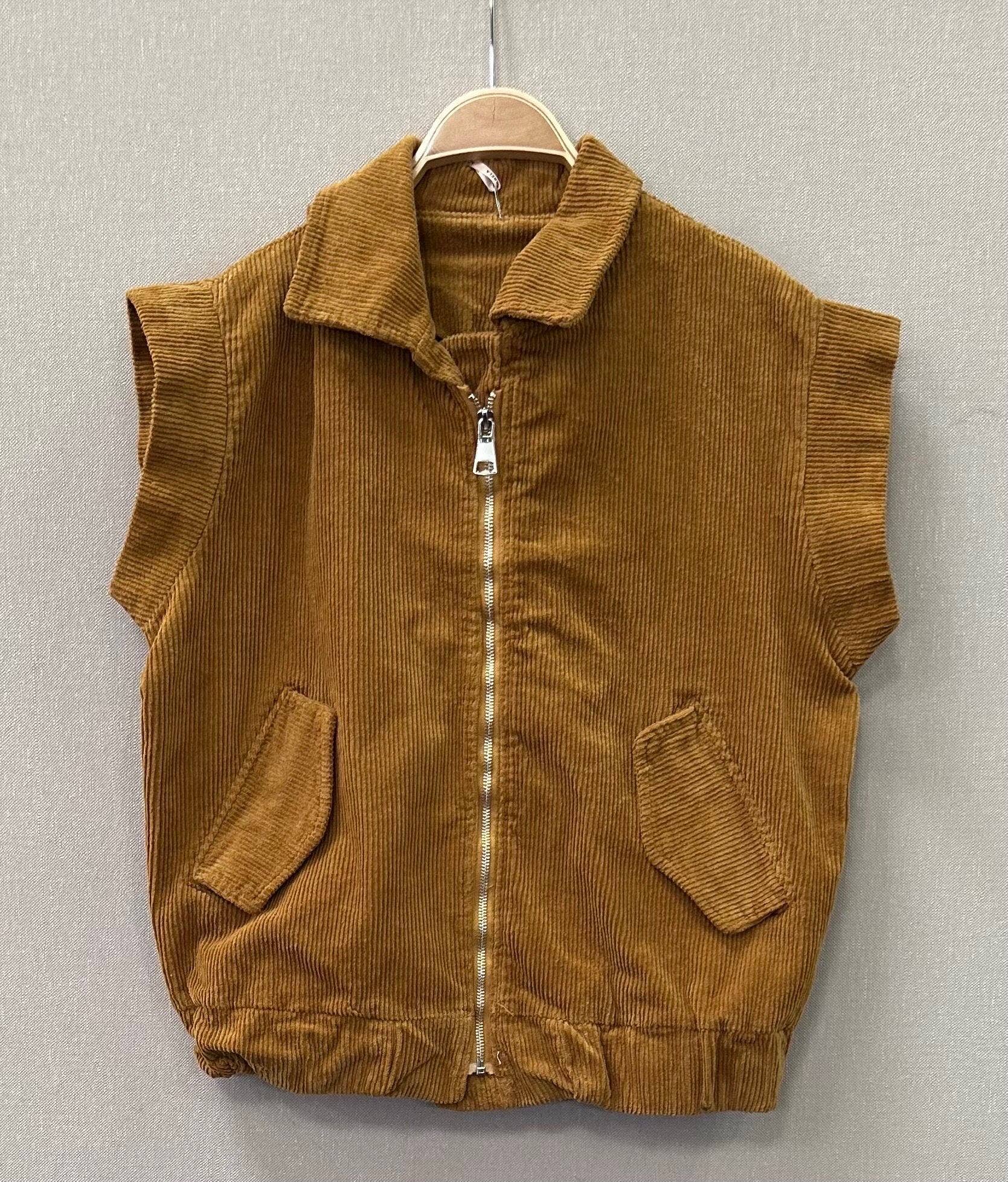 SWEET MAGIC MODA Y COMPLEMENTOS - Wholesale Outerwear Vest - Women's - CORDUROY VEST7