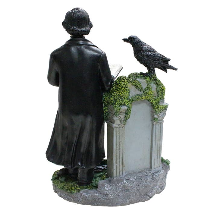 OrnamentallyYou - Wholesale Decorative Figurine - Edgar Allan Poe Handpainted 9" Figurine, Horror Home Statue 7
