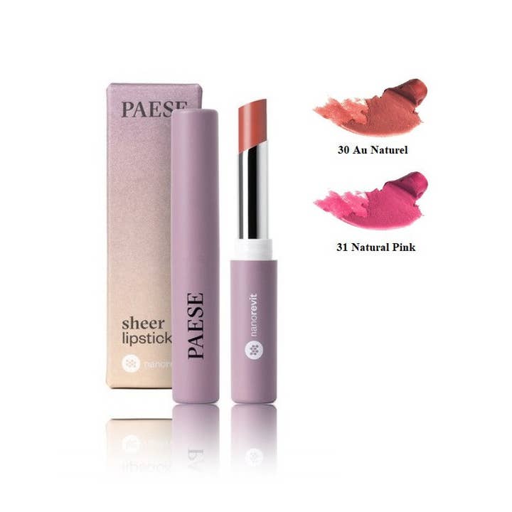PAESE - Wholesale Lipstick - PAESE | Nanorevit Sheer Lipstick | 2.2 g