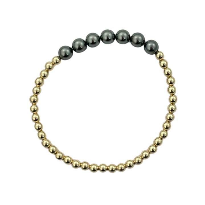 Reine des Perles - Gris - 441 pour la vente par Locked by Lula 'n' Lee