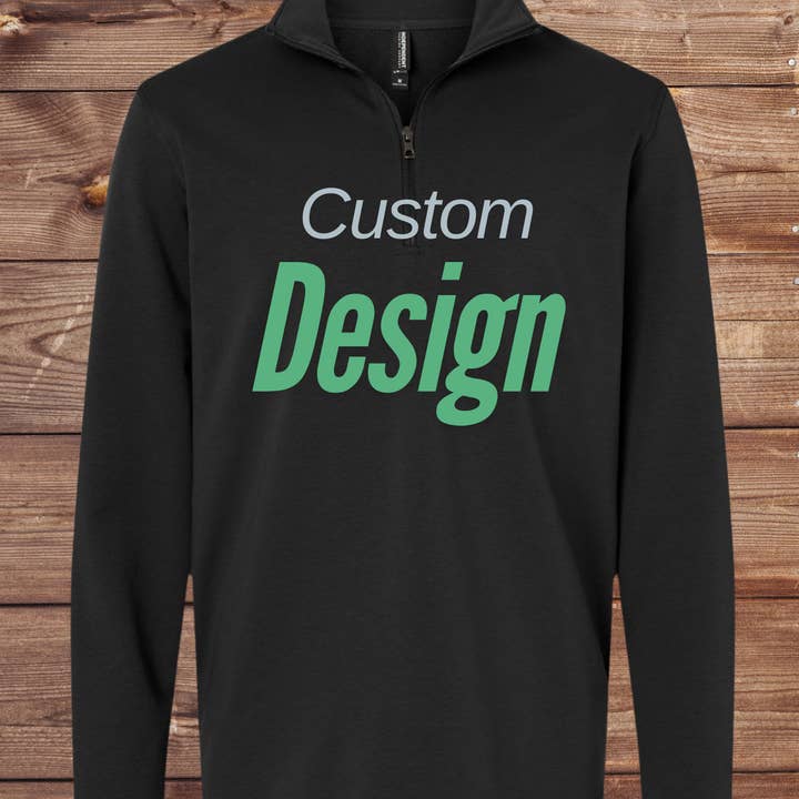 Camiseta Personalizada - Cremallera Cuarto para venta al por mayor de Heartmade By Heather Marie, LLC