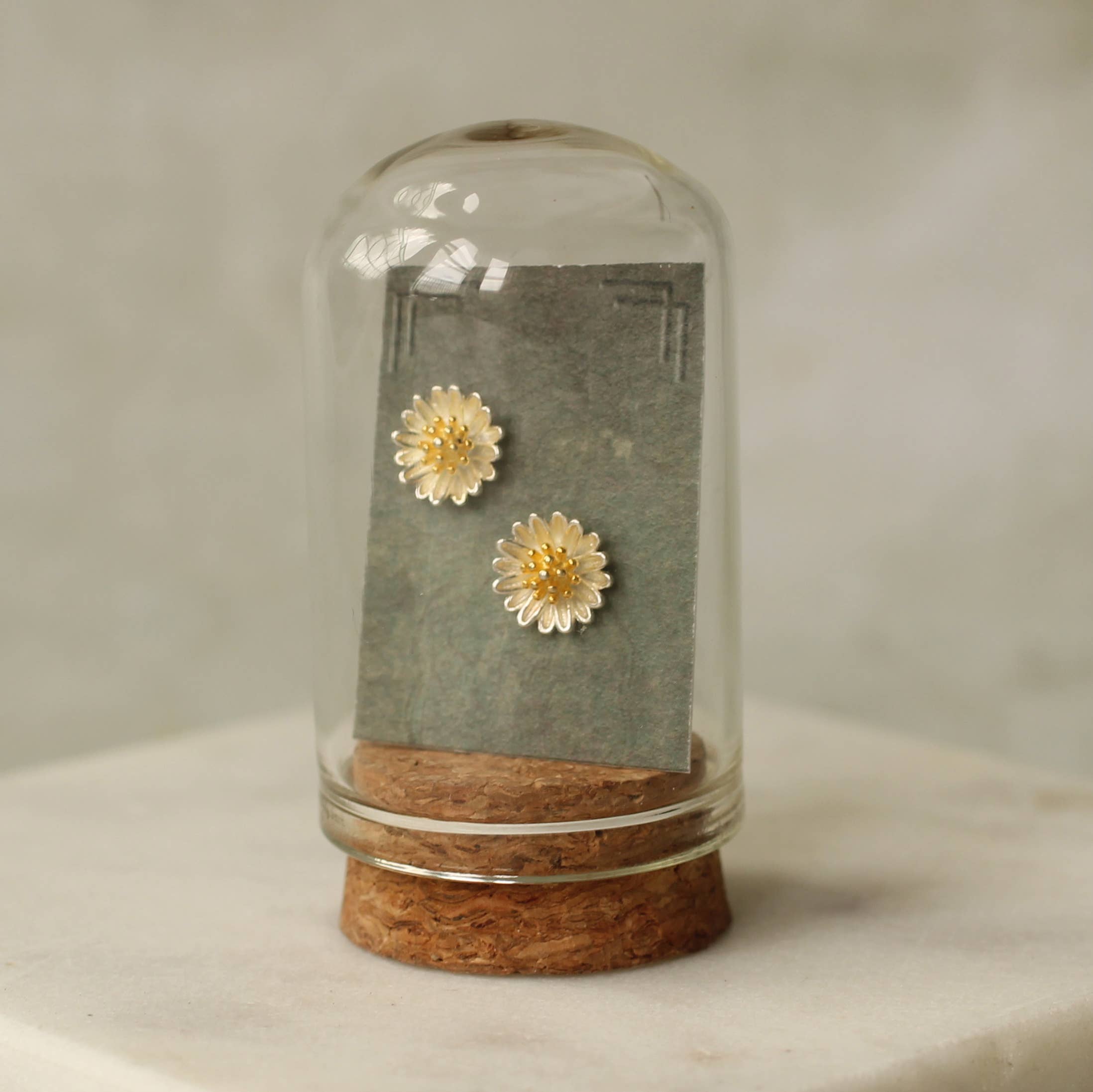 Silk Purse, Sow's Ear - Wholesale Stud/Post Earrings - Daisy Sterling Silver Stud Earrings1