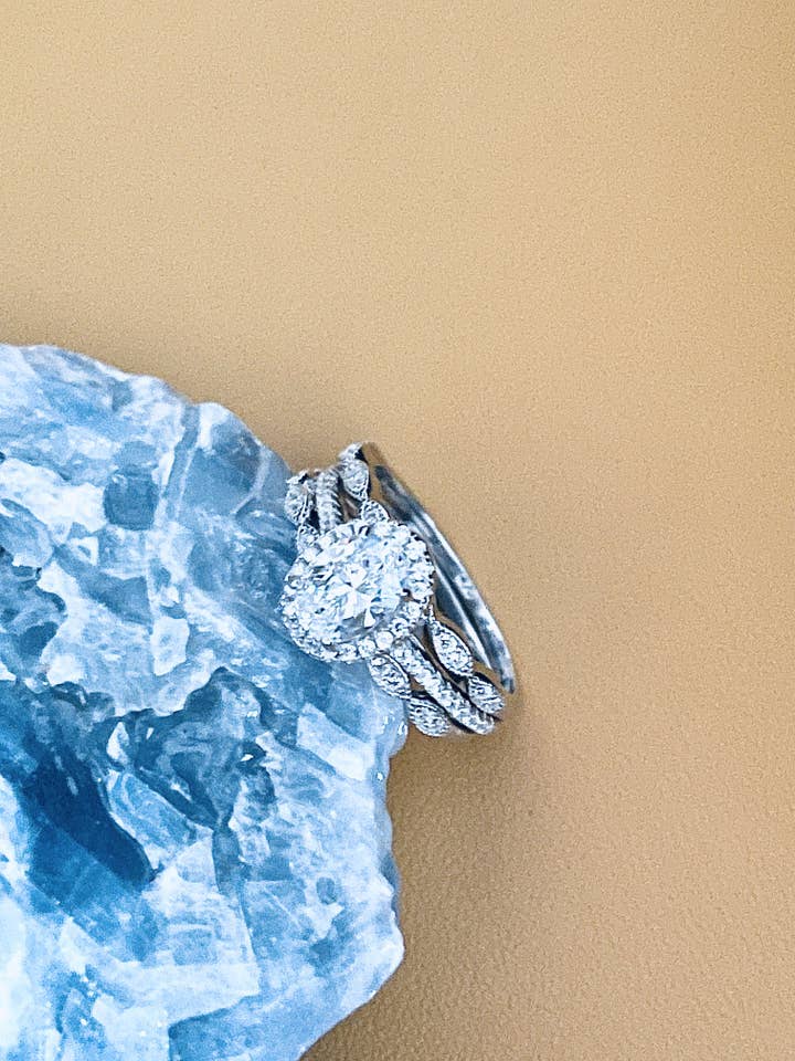 AMARA - 1.25ct Sterling Silver Cubic Zirconia Engagement-Style Ring In Silver for wholesale by JohnnyB Jewelry