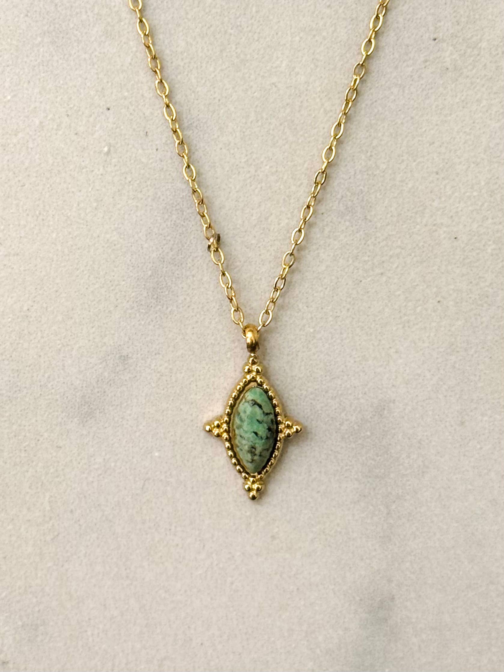 Cassette Barcelona - Wholesale Pendant/Charm Necklace - Haru Minimal Stainless Steel Necklace 0