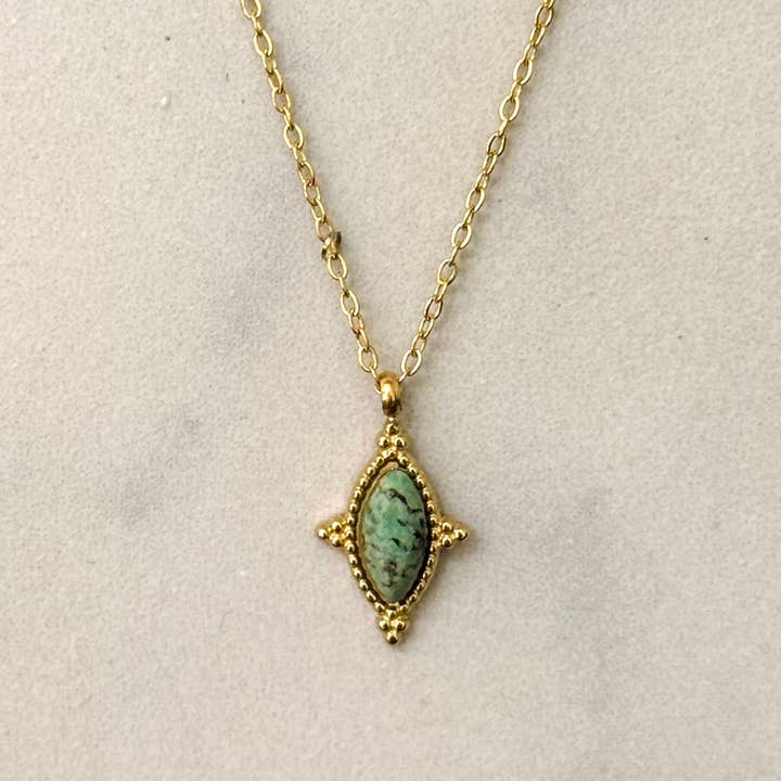 Cassette Barcelona - Wholesale Pendant/Charm Necklace - Haru Minimal Stainless Steel Necklace