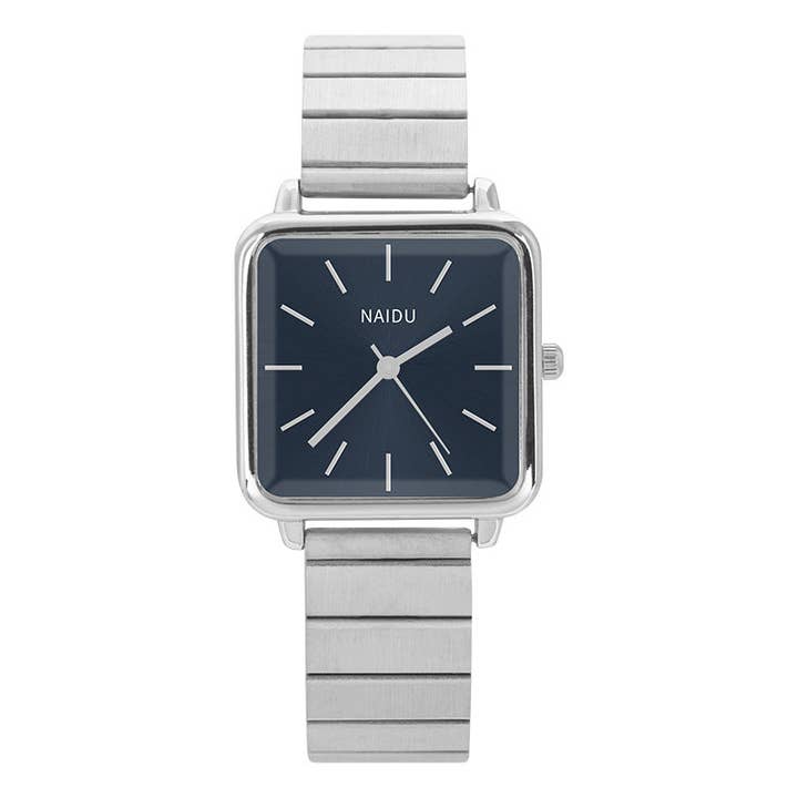 WoodWristCo – wholesale Wrist watch – Women's – Women's Stainless Steel Square Minimalist Watch