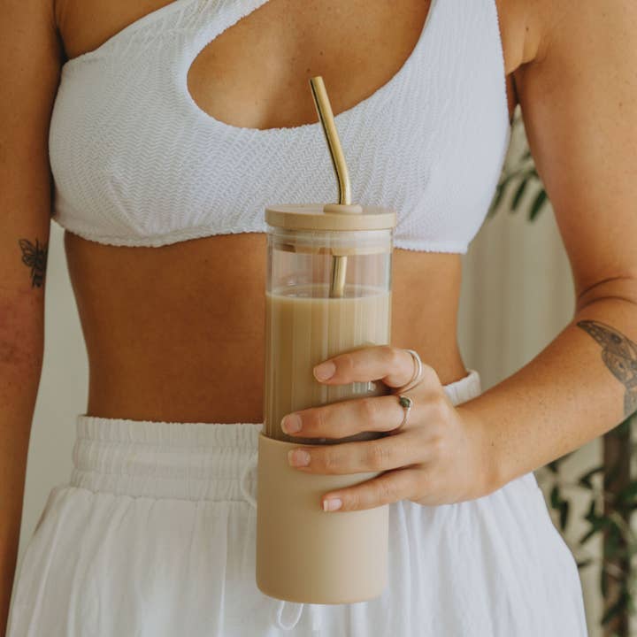 That Eco Lifestyle - Wholesale Insulated mug/tumbler - Sand - Smoothie Tumbler3