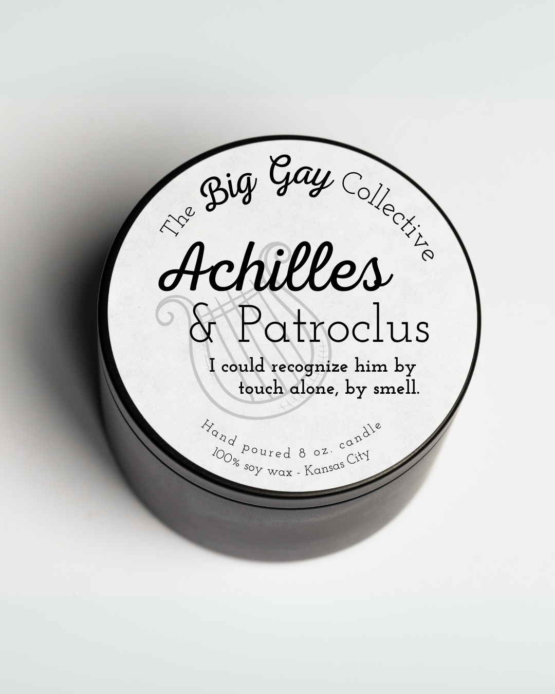 The Big Gay Collective LLC - Wholesale Jar/Filled Candle - Achilles & Patroclus1