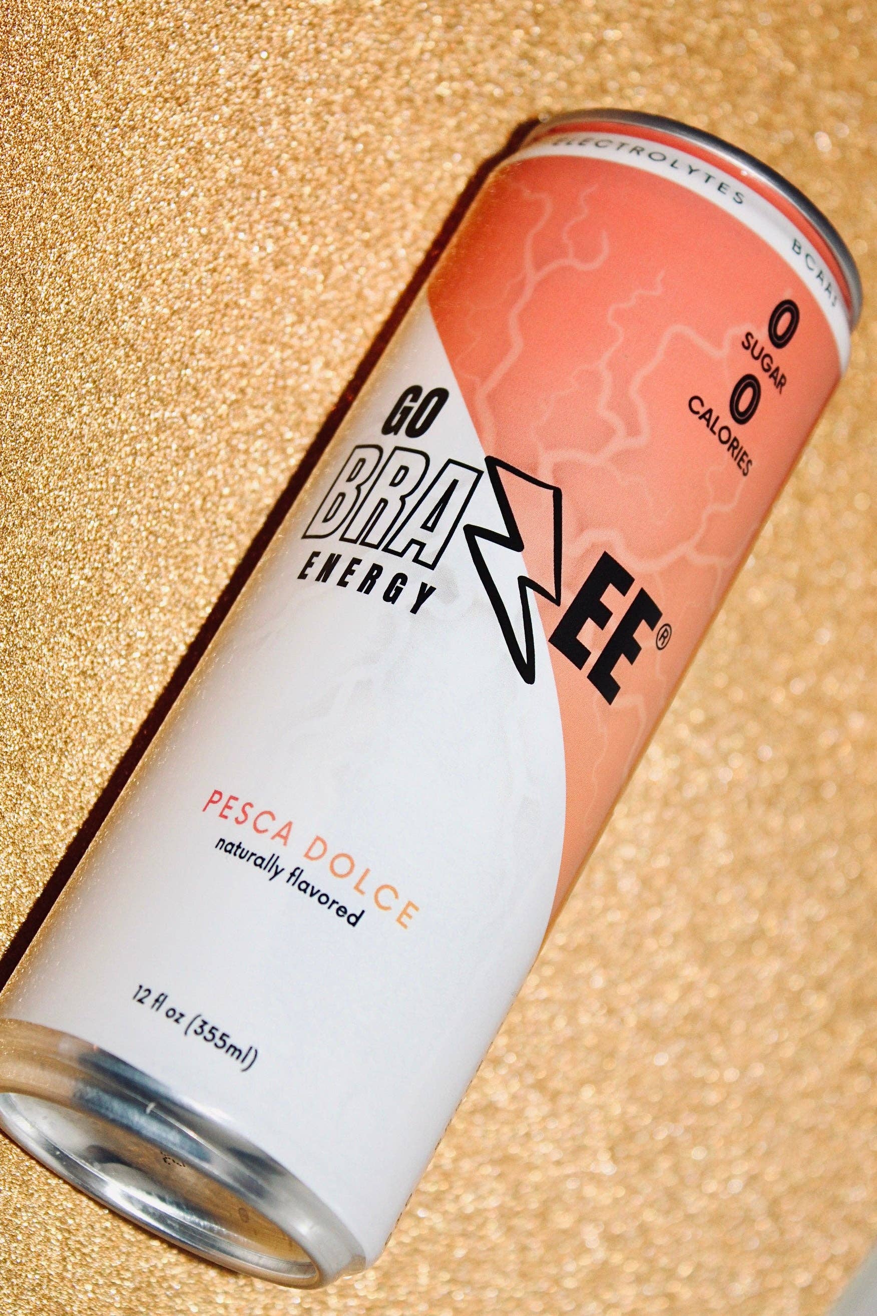 Go Brazee Energy - Wholesale Sports/Energy Drink - Zero Calorie Electrolyte Peach Energy Drink - Pesca Dolce4