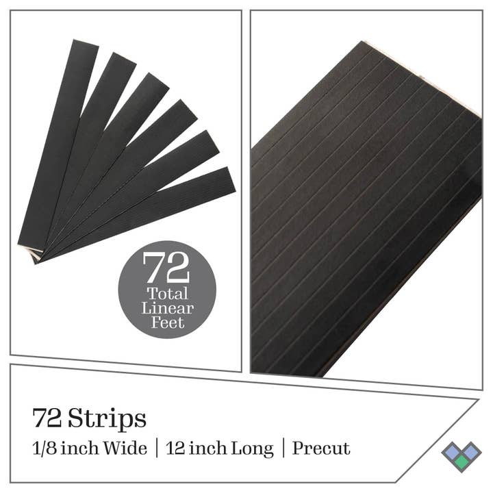 Plaid Crafts - Wholesale Craft Supplies - Gallery Glass Redi-Lead Strips Value Pack 72 ft.
