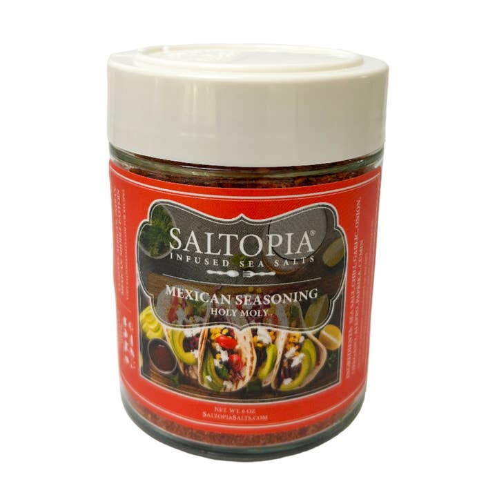 Mexican Blend Seasoning for wholesale by SALTOPIA Infused Sea Salts