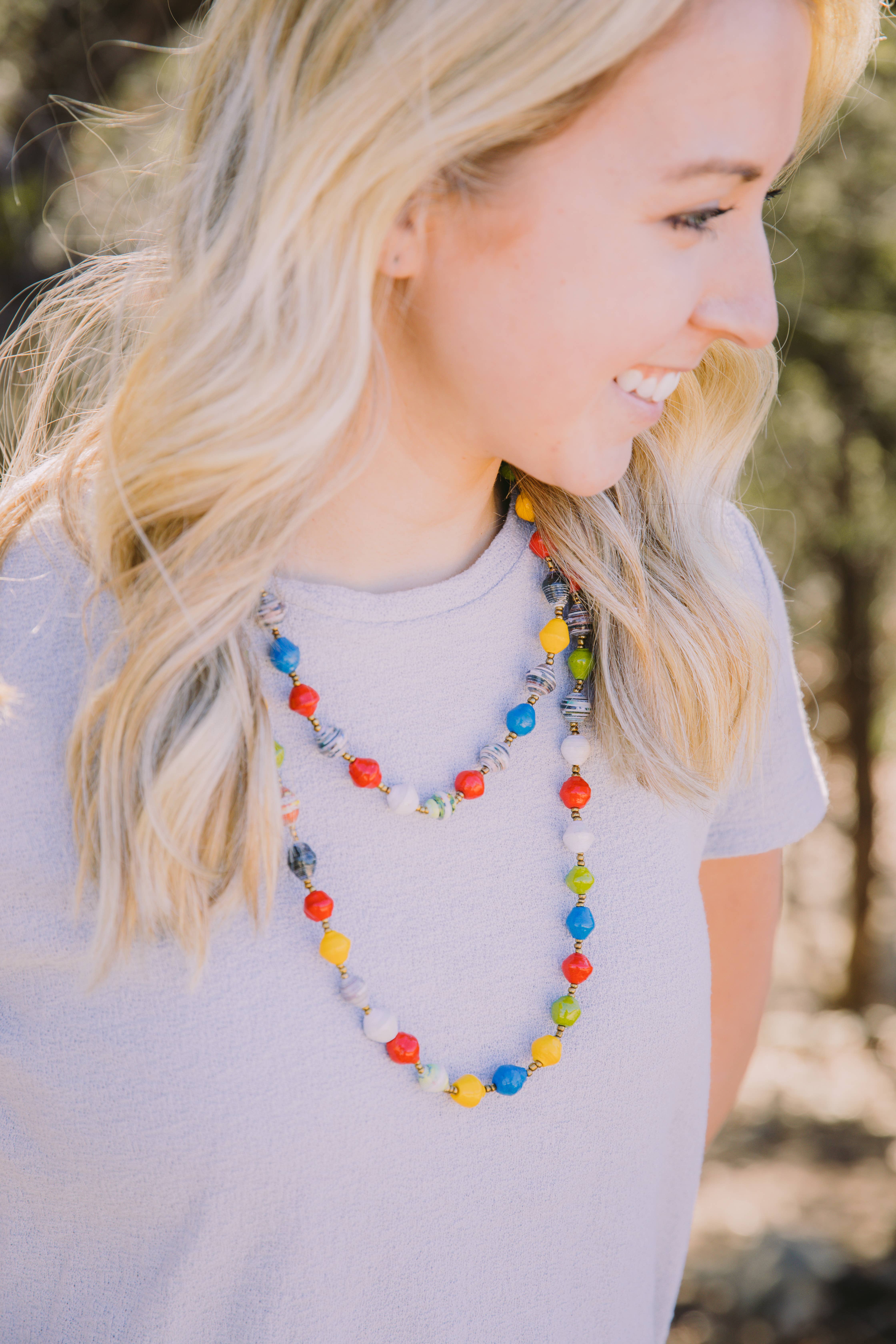 The Bead Project by TWOPU - Wholesale Beaded/Pearl Necklace - Traditional African Beads Necklace4