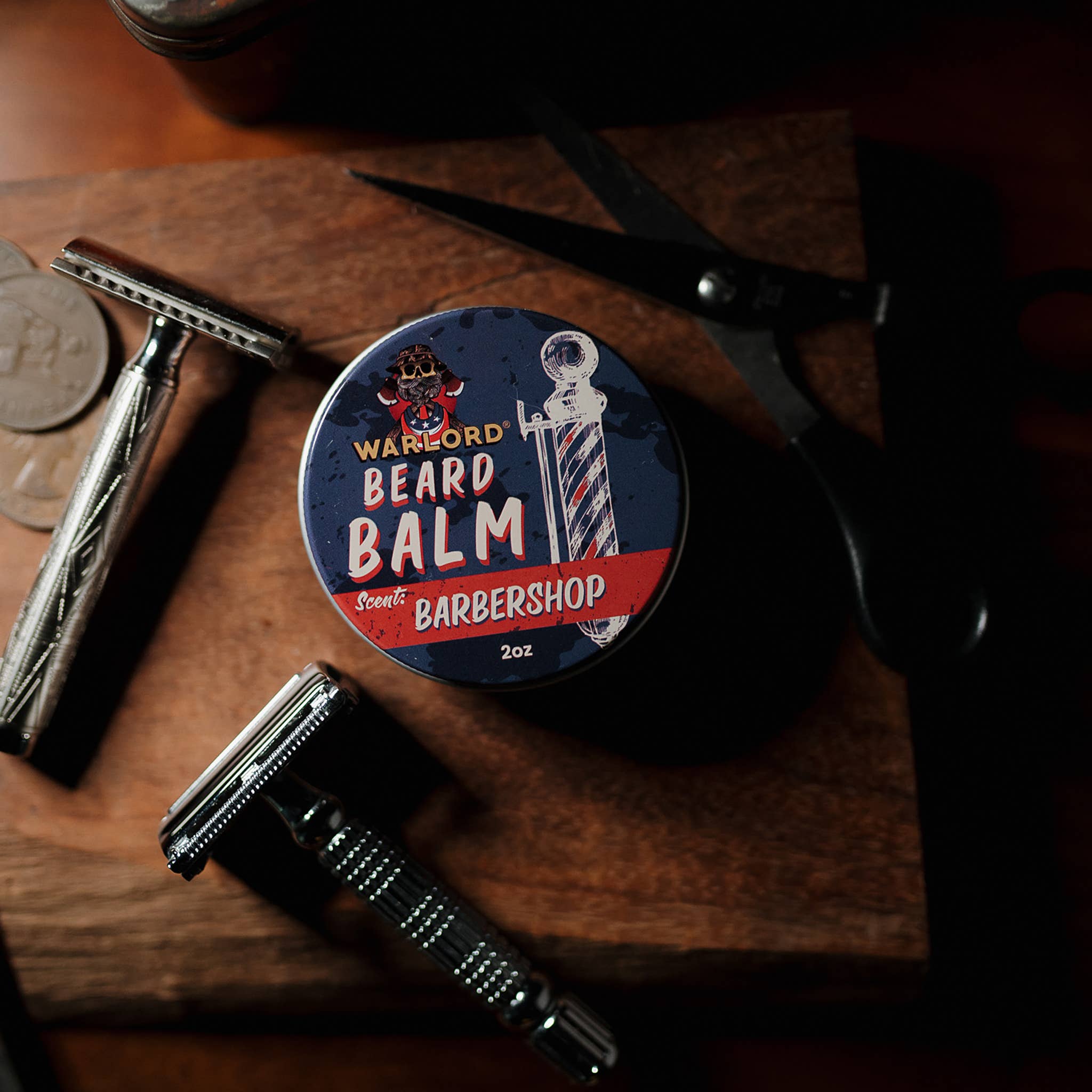 Warlord - Men's Grooming Essentials | Veteran Owned - Wholesale Beard Styling Product - Barbershop Beard Balm1