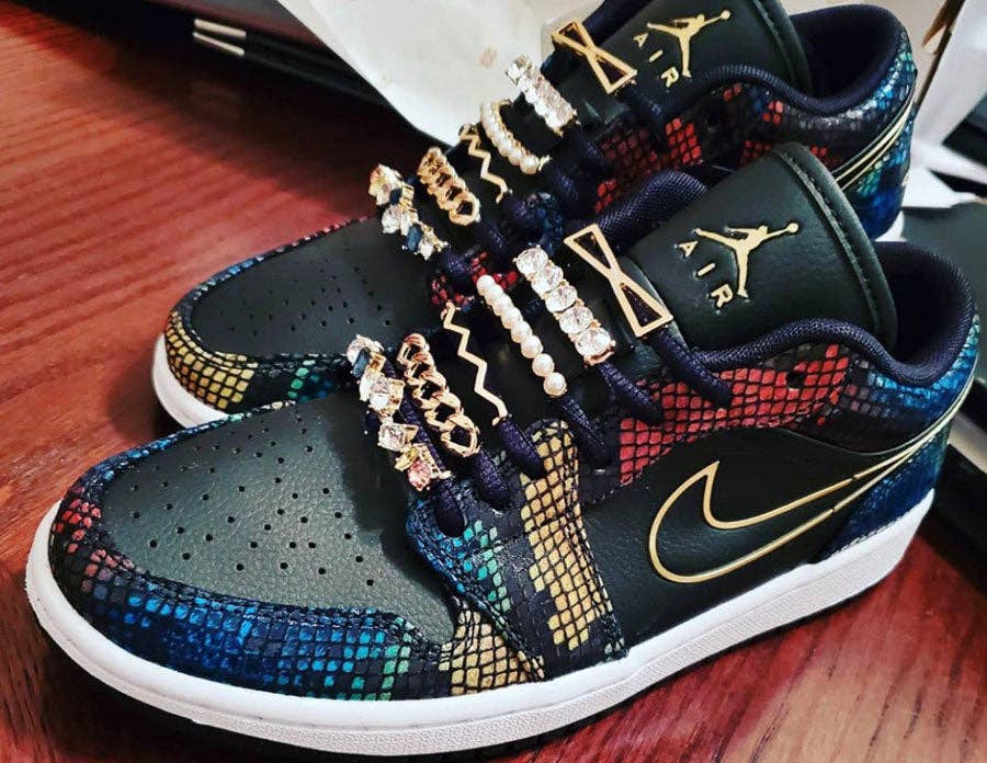 Lace Charms - Wholesale Shoe Jewelry - Women's - Gem Pack6