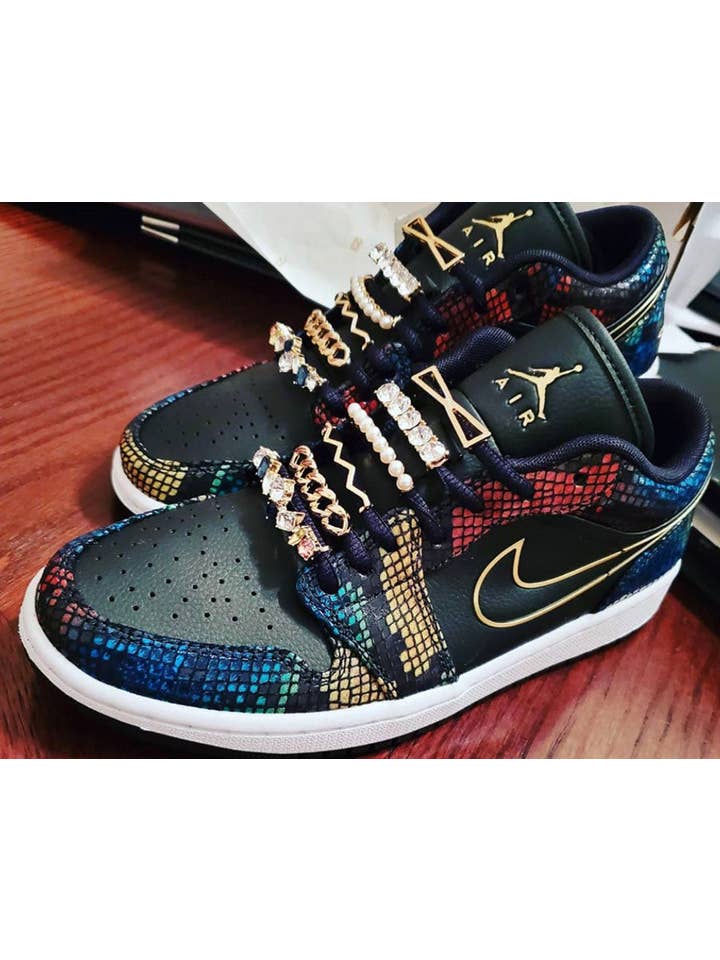 Lace Charms - Wholesale Shoe Jewelry - Women's - Gem Pack5