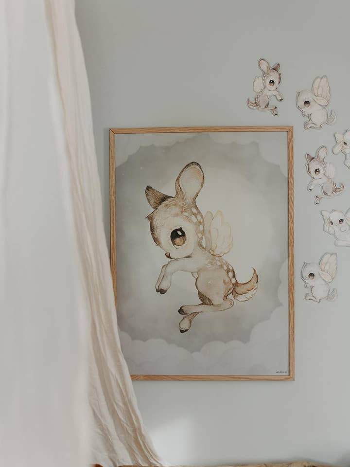 Poster Dear Kid voor wholesale door Mrs Mighetto