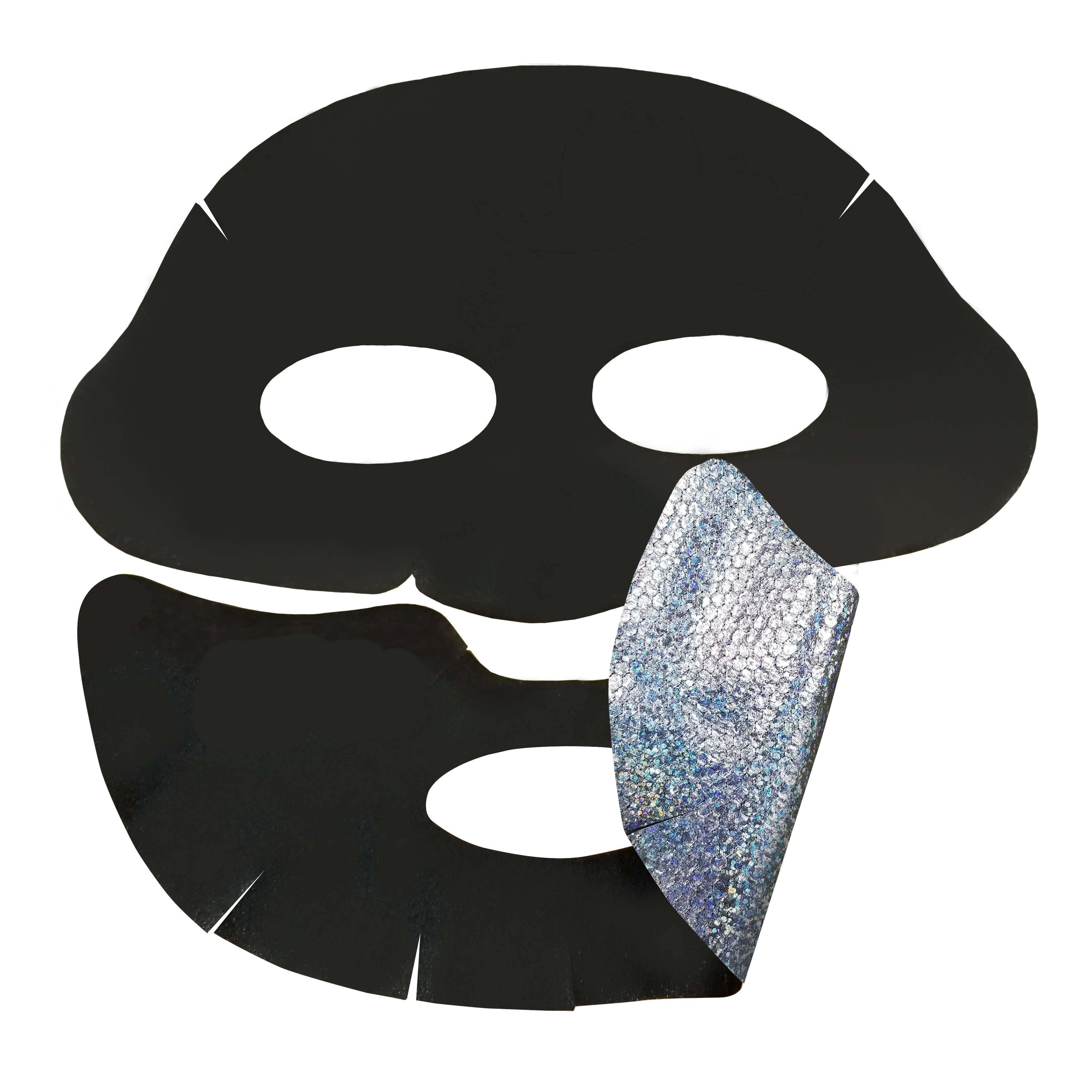 JOSSLYN by wall to wall - Wholesale Skincare Face Mask - LUXURY KARMA GLITTER FOIL FACIAL SHEET MASK3