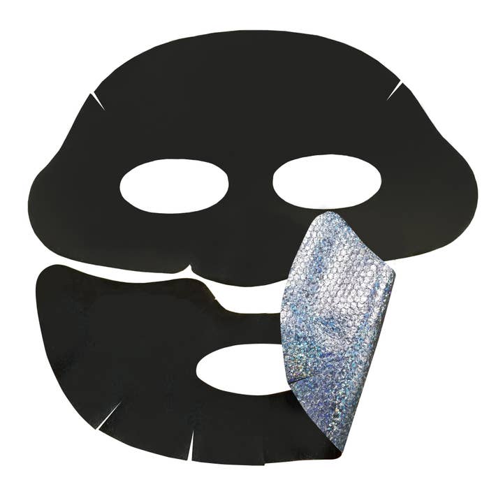 JOSSLYN by wall to wall - Wholesale Skincare Face Mask - LUXURY KARMA GLITTER FOIL FACIAL SHEET MASK3