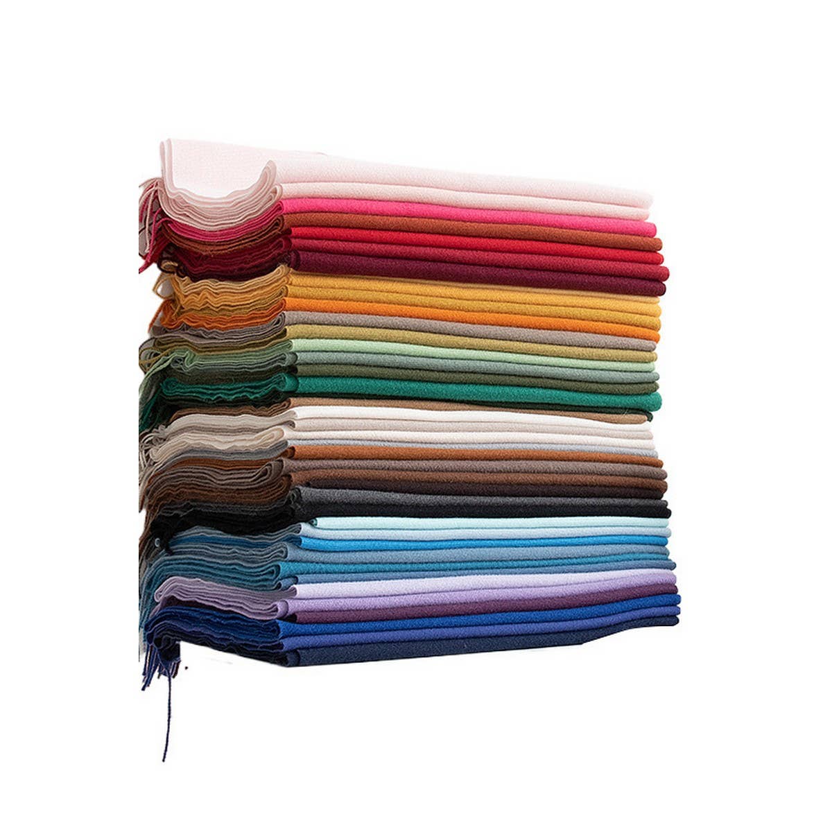 NINEXIS - Vente Écharpe – femme - CWASC1482_ÉCHARPE CHAUDE DE COULEUR UNIE À COL CHÂLE44