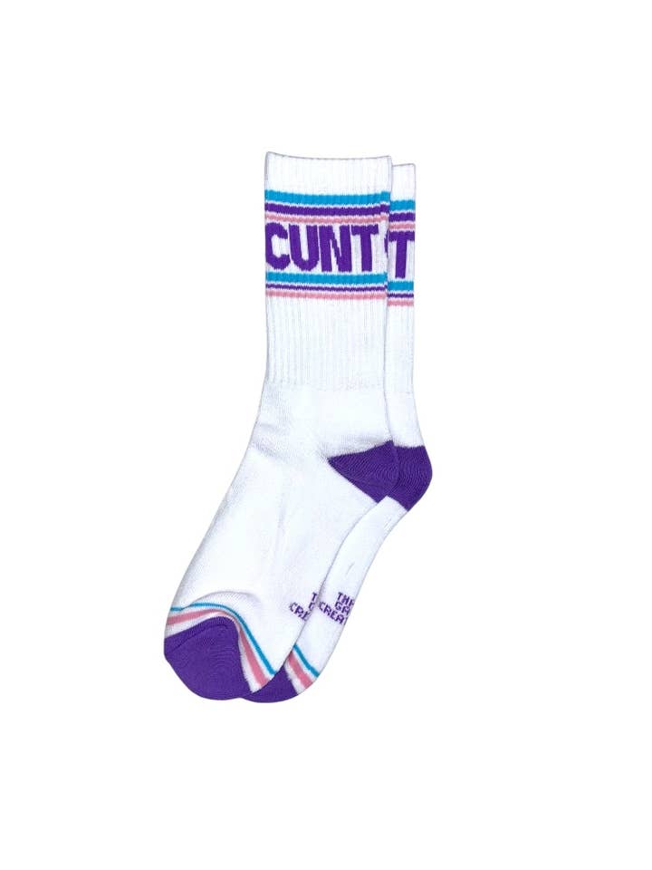 That Gay Creation – wholesale Socks – Unisex – Cunt, gay novelty cottin socks, queer birthday fashion gift