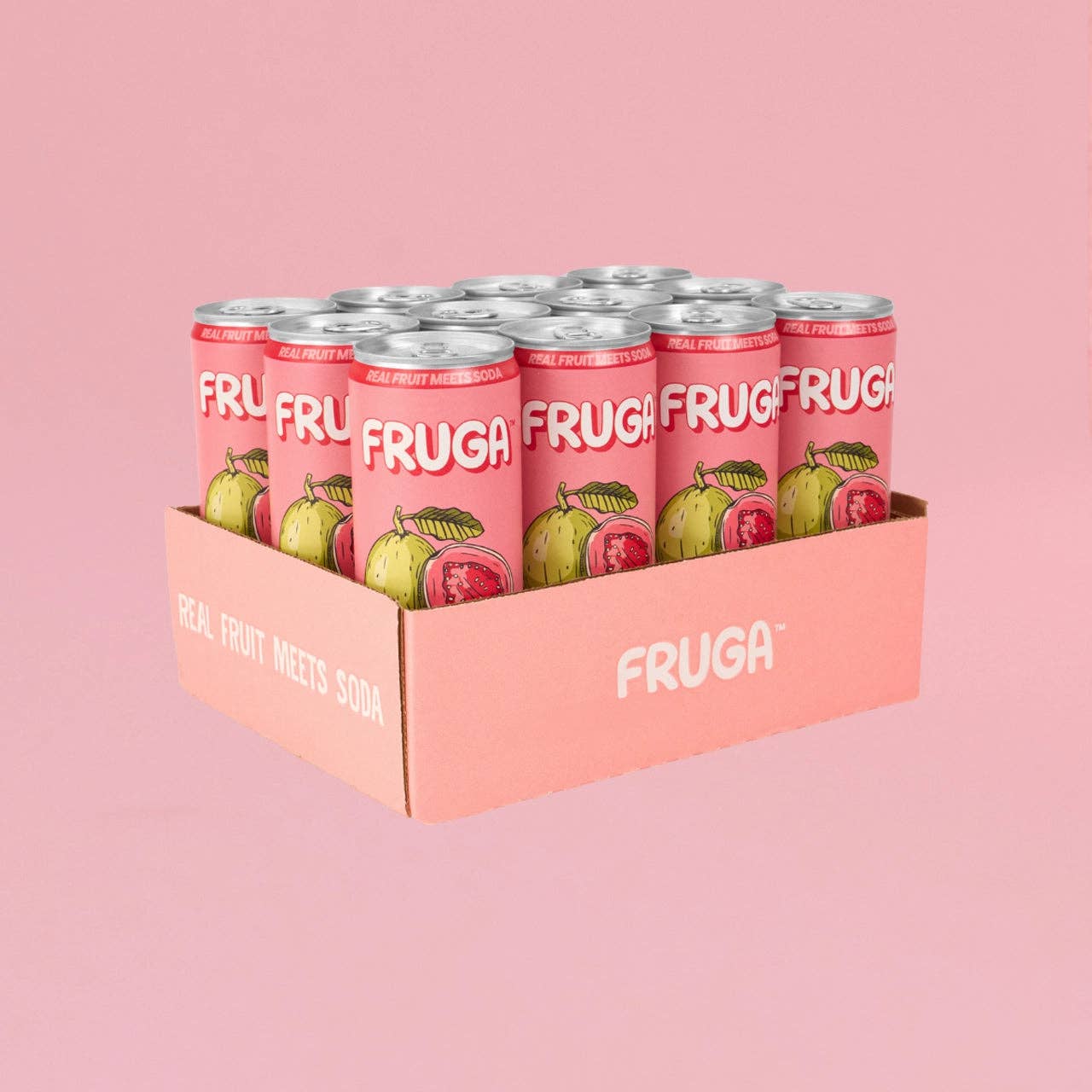 FRUGA Beverage Company - Wholesale Soda/Carbonated Drink - PINK GUAVA2