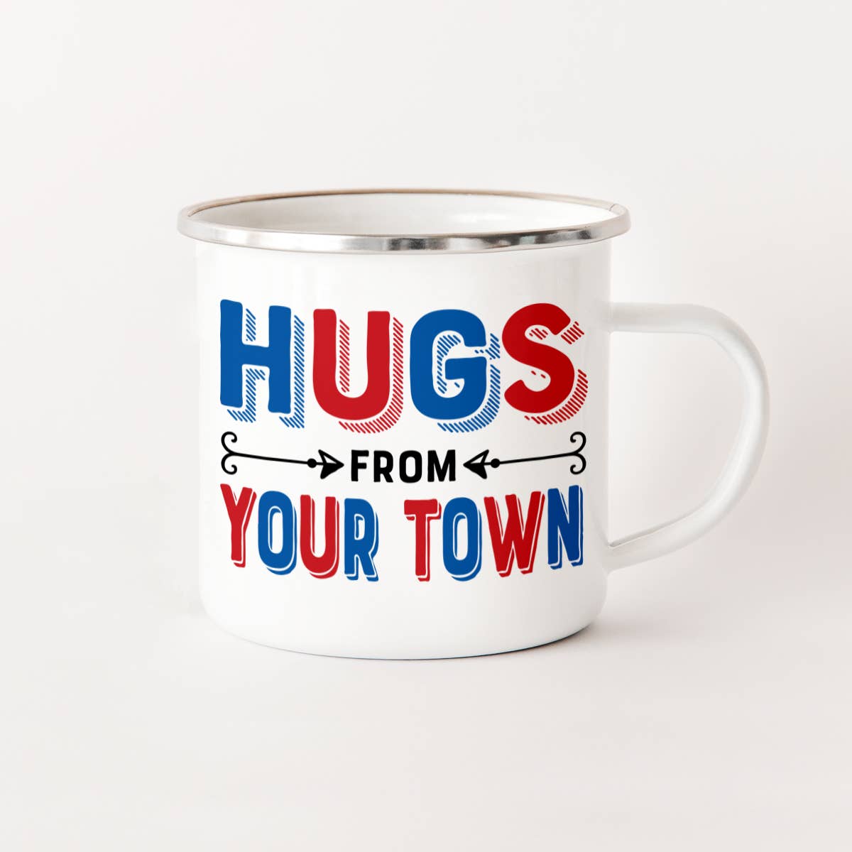 Rock Scissor Paper - Wholesale Coffee Mug - Personalized City Camp Mug, Hugs Name Drop Design9