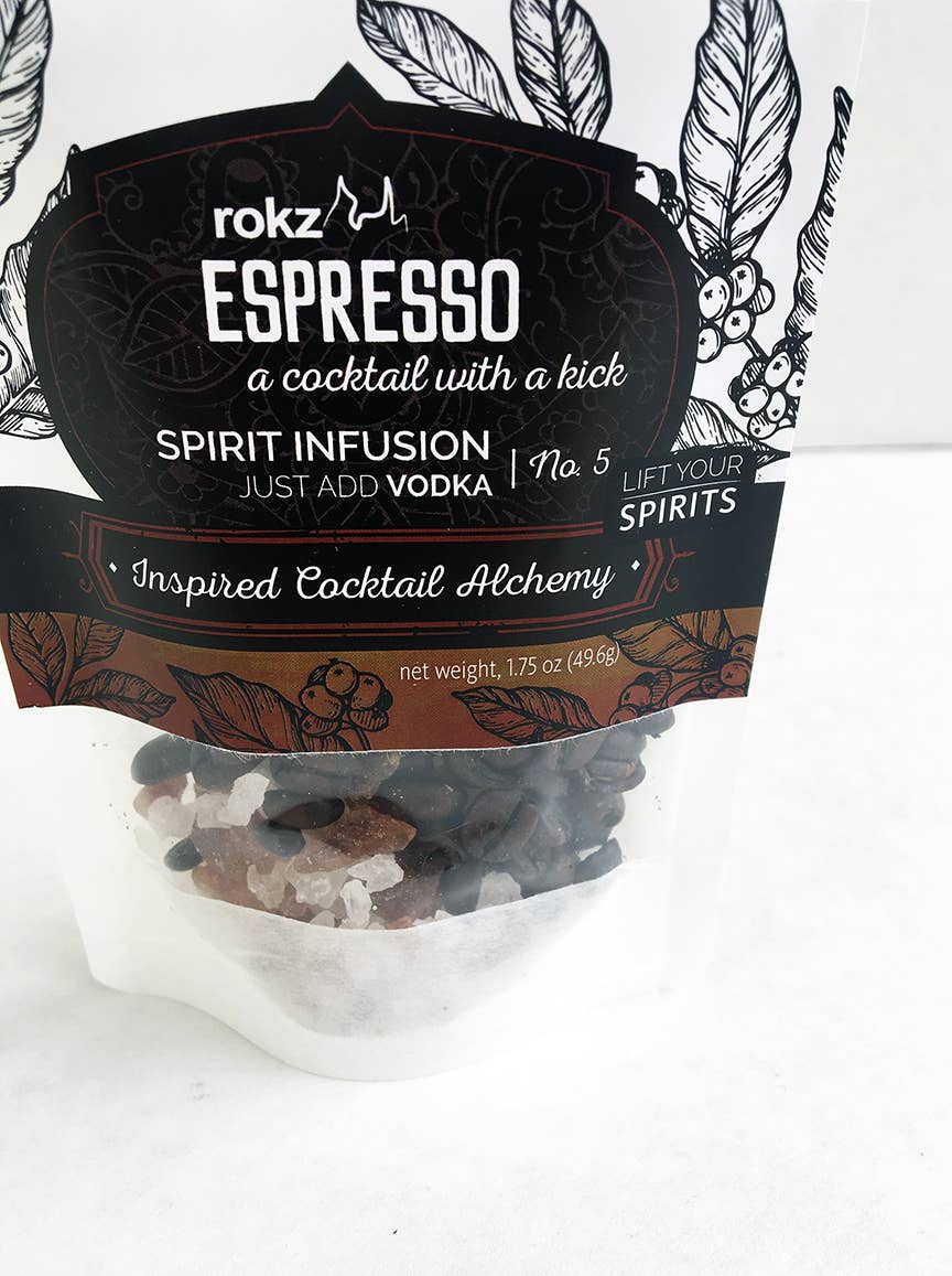 Rokz - Wholesale Cocktail Mix/Syrup - Espresso Infusion Flavor Pack1