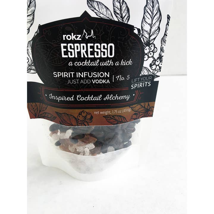 Rokz - Wholesale Cocktail Mix/Syrup - Espresso Infusion Flavor Pack1