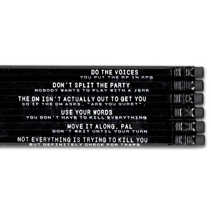 Storymakers Trading Co. - Wholesale Pencil - Metagaming Pencils - Great for D&D, RPG, and more!
