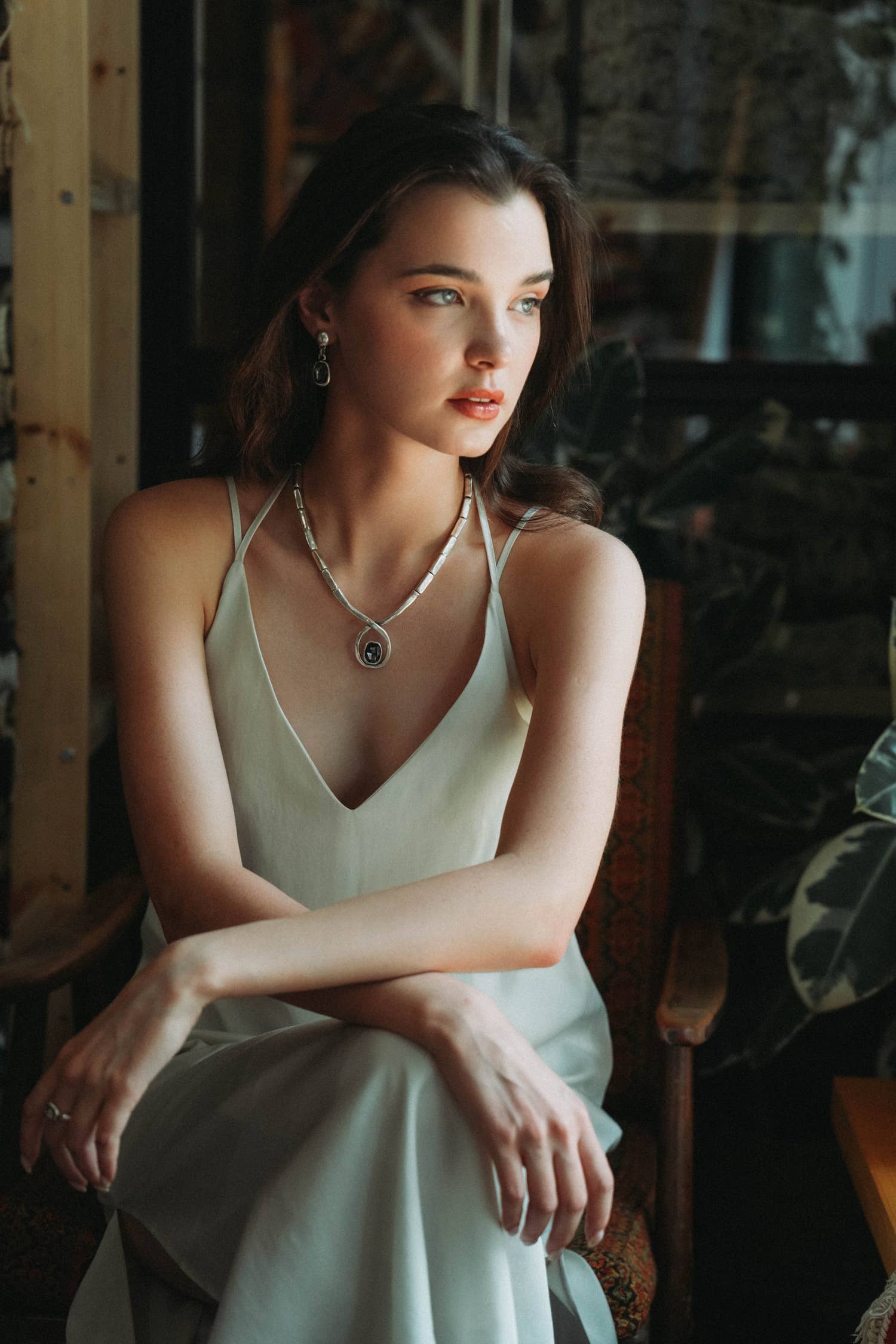 Chanour – wholesale Pendant/charm necklace – Handmade Pewter Necklace - 38542