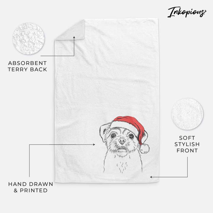 Inkopious - Wholesale Hand Towel - Smash the Shih Tzu Hand Towel24