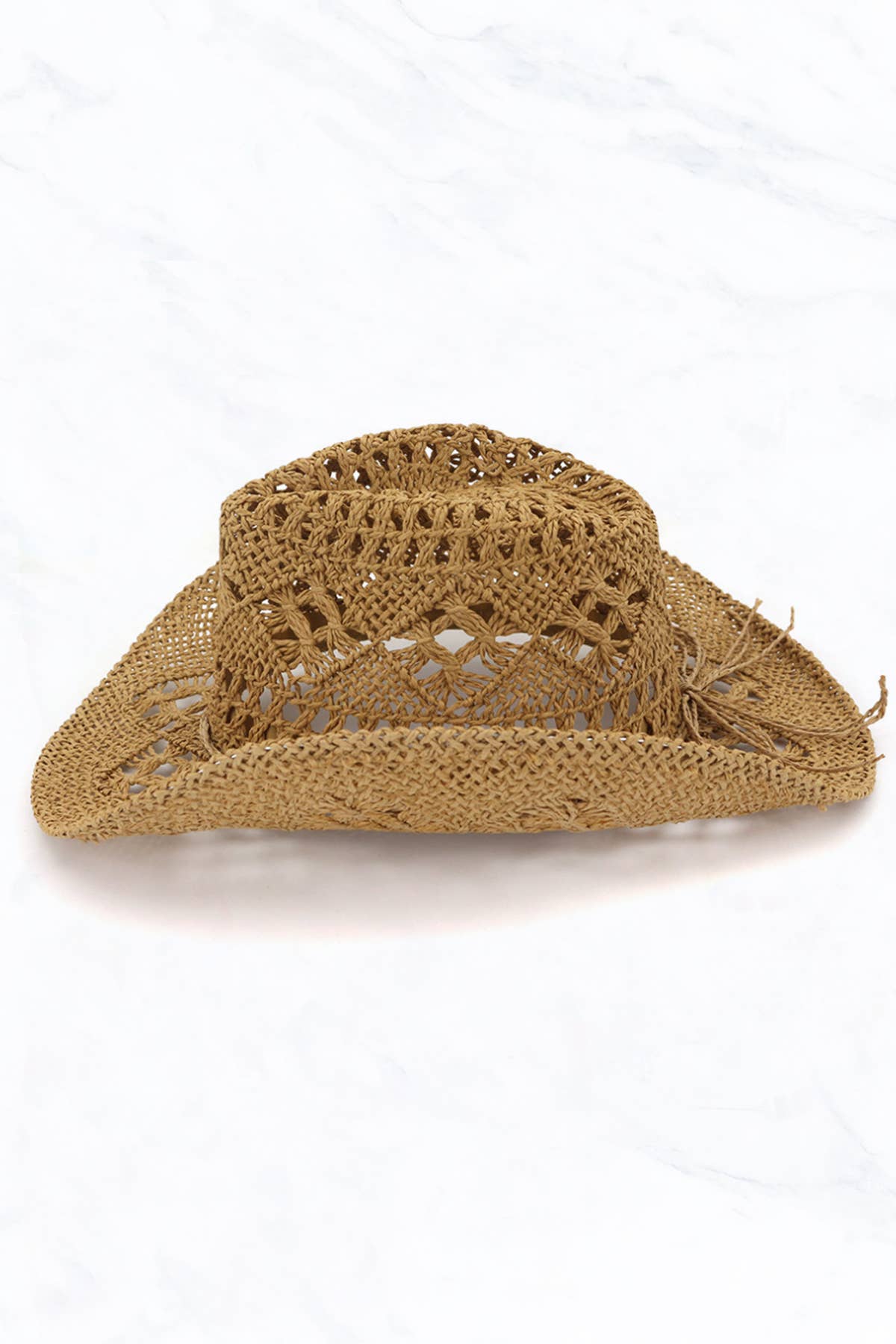 Suzie Q USA - Wholesale Straw Hat - Women's - Western Style Cowboy Handmade Woven Straw Hat3