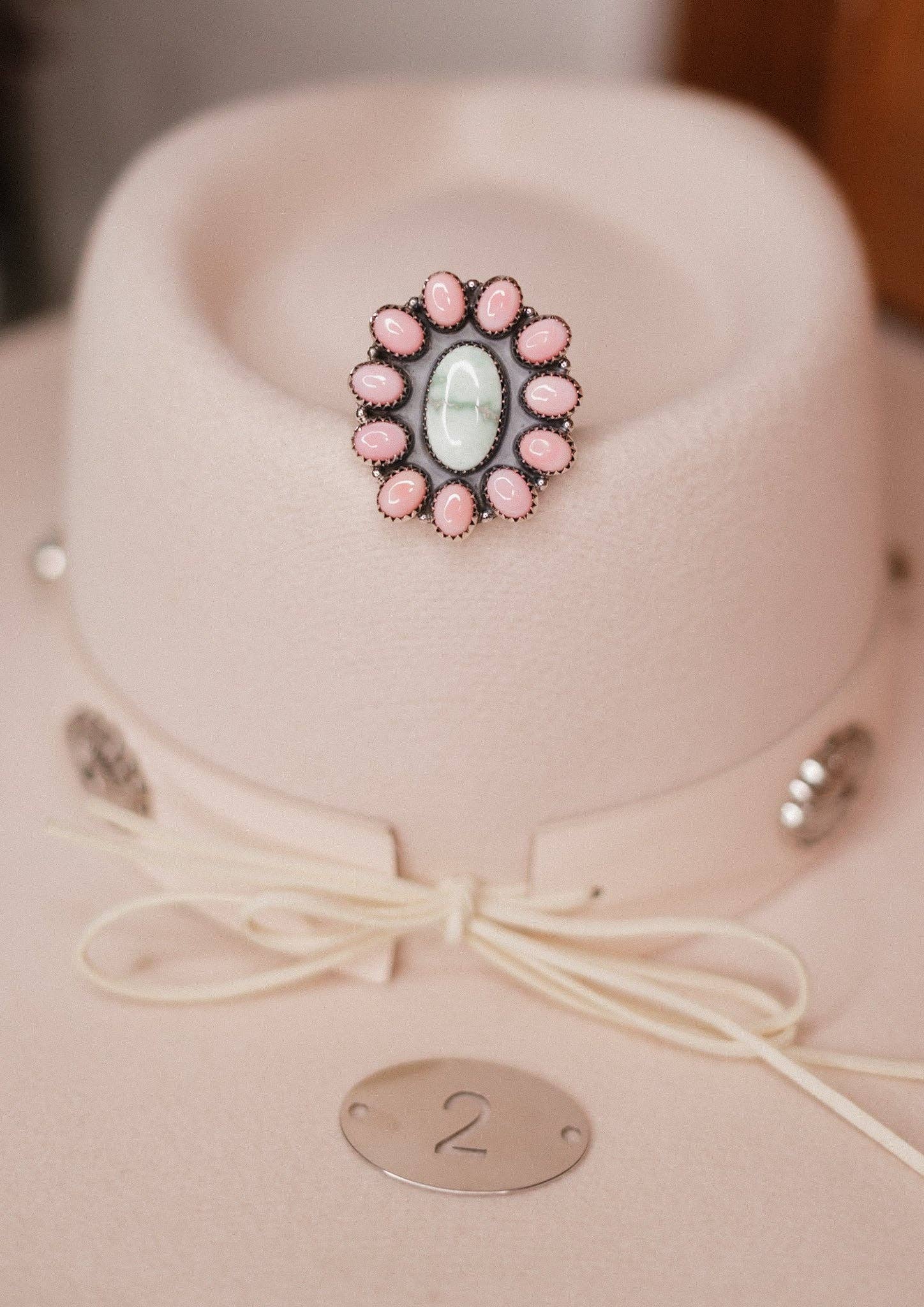 Krush Kandy - Vente Bague de cocktail/de cérémonie - Bague en pierre Kandyland Rêves Roses0