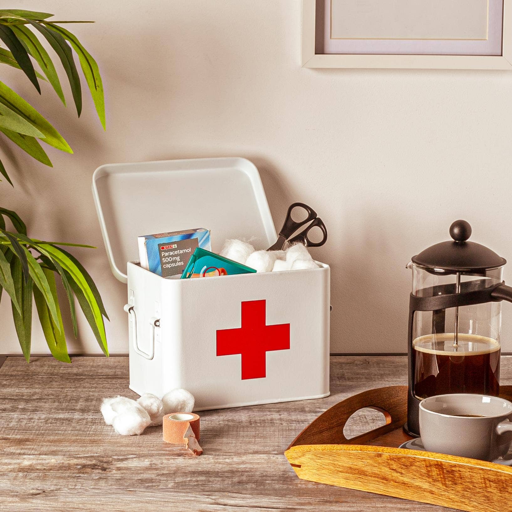 Rinkit Ltd - Wholesale First Aid Kit - Harbour Housewares First Aid Storage Canister - White6