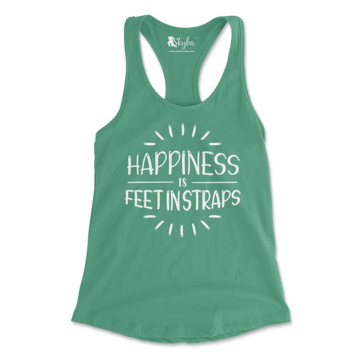 Skyba - Wholesale - Happiness is Feet in Straps - Women's Slim Fit Tank