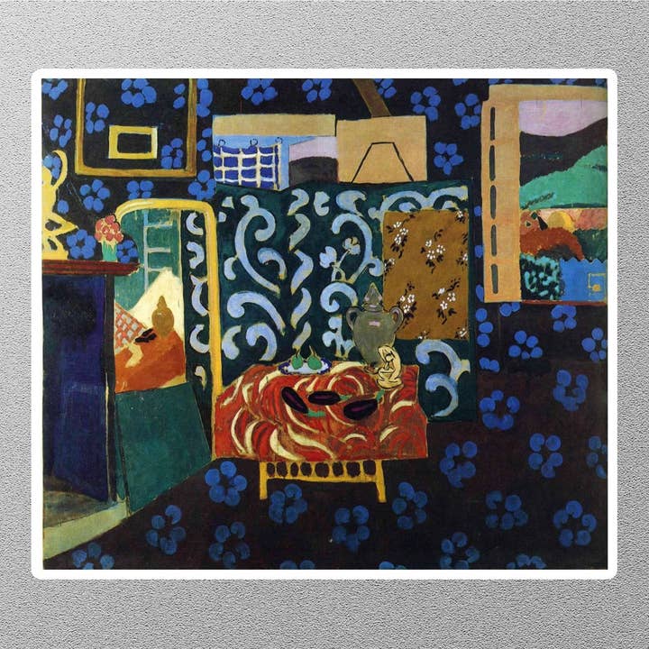 GraffMerch.com - Wholesale Sticker - Still Life with Aubergines Art Sticker2