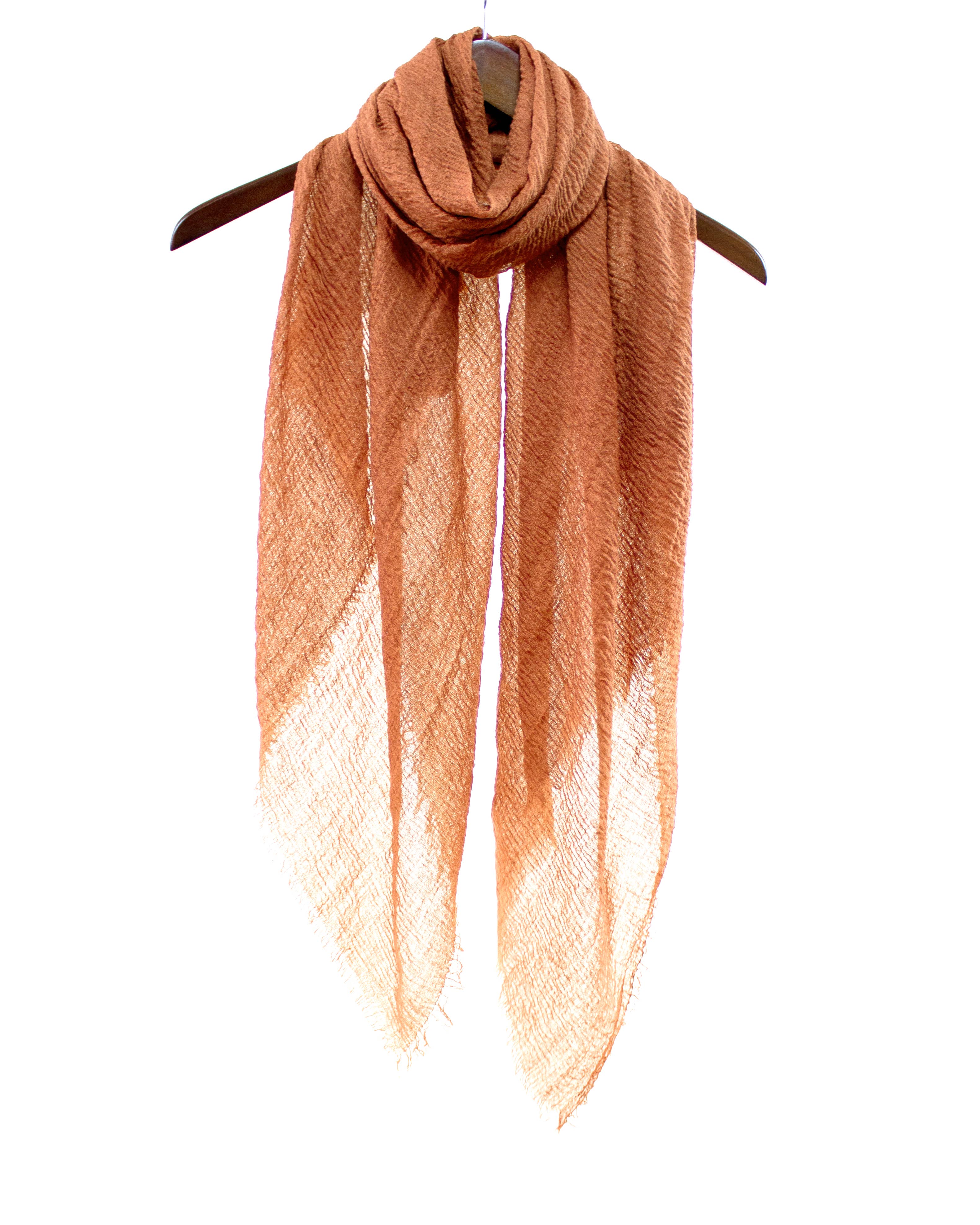 Original USA - Vente Écharpe – femme - Écharpe en coton transparent22