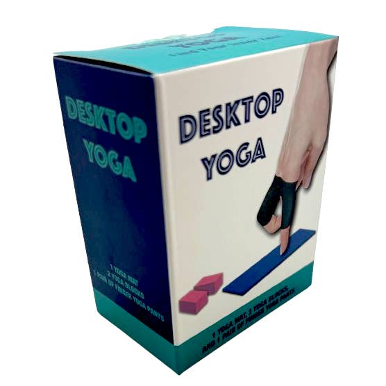 The Diabolical Gift People - Novelty Gifts, Mother's Day - Wholesale Gag Gift/Novelty Gift - Desktop Yoga - Funny Gifts for Women Novelty Christmas